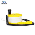 High Visibility White Line 150 feet Diving Reel, Dive Spear Fishing Finger Reel with Thumb Stopper.